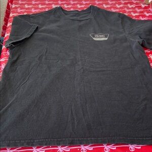 Brixton Black Short Sleeve Tee Size Small